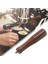 SunniMix Masif Ahşap Portafilter Kolu M10 Barista Kahve Makinesi Aracı Için Kullanımlık 145MM A 3