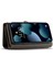 CASEMA-018 iPhone 13 Için Ayrılabilir Deri Kılıf Kahverengi 1
