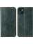 Pu Deri Kılıf iphone 13 Için Yeşil 2
