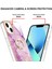 Geliştirilmiş Mermer Imd Tpu Kılıf iphone 13 Için Koyu Mor 3