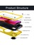 Metal + Silikon Telefon Kılıfı Için iPhone 13 Sarı 2