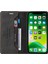 Iphone 13 Için Hırsızlık Fırça Pu Kılıf Siyah 3