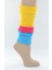 Kadın Renkli Tozluk Aerobik Bot Çorap 1