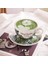 Seyahat Porselen Kahve Fincanı Daire Desenli Komik Arapça Coffee Set Kullanımlık Kung Fu Çay Seti Teacups | Kahve Kupası Ve Tabak Setleri (Yurt Dışından) 3