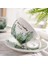 Seyahat Porselen Kahve Fincanı Daire Desenli Komik Arapça Coffee Set Kullanımlık Kung Fu Çay Seti Teacups | Kahve Kupası Ve Tabak Setleri (Yurt Dışından) 4