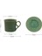 Japon Stoneware El Yapımı Kahve Fincanı Tabağı Öğleden Sonra Çay Drinkware El Yapımı Küçük Zarif Espresso Latte Kahve Fincanı | Kahve Fincanı Ve Tabak Setleri (Yurt Dışından) 4