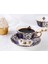 Ingilizce Saray Stil Kemik Çini Kahve Fincanı Ve Daire Lüks Öğleden Sonra Çay Porselen Çay Bardak Kupa Tatlı Plaka Parti Drinkware | Kahve Kupası Ve Tabak Setleri (Yurt Dışından) 4