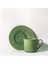 Retro Stoneware El Yapımı Kahve Fincanı Ve Tabağı Öğleden Sonra Çay Bardağı Ve Tabağı Seti El Yapımı Zarif Espresso Latte Kahve Fincanı | Kahve Fincanı Ve Tabak Setleri 1