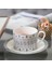 Zarif Sınıf Kemik Çini Kahve Fincanı Avrupa Çay Bardağı Seti Ve Tabağı Öğleden Sonra Çay Kahve Drinkware | Kahve Fincanı Ve Kupalar (Yurt Dışından) 2