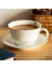 Lüks Vintage Kahve Fincanı Seramik Öğleden Sonra Çay Avrupa Tarzı Sevimli Çevre Dostu Kahve Fincanı Porselen Tazas De Cafe Drinkware 50 | Teacup Tabak Setleri (Yurt Dışından) 1