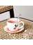 Sevimli Retro Limon Seramik Kahve Fincanı Ve Tabağı Japonca Öğleden Sonra Çay Fıstığı Gül Espresso Cups Teacup Tazas Ceramica Drinkware | Kahve Kupası Ve Tabak Setleri (Yurt Dışından) 1