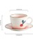 Sevimli Retro Limon Seramik Kahve Fincanı Ve Tabağı Japonca Öğleden Sonra Çay Fıstığı Gül Espresso Cups Teacup Tazas Ceramica Drinkware | Kahve Kupası Ve Tabak Setleri (Yurt Dışından) 2