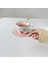 Sevimli Retro Limon Seramik Kahve Fincanı Ve Tabağı Japonca Öğleden Sonra Çay Fıstığı Gül Espresso Cups Teacup Tazas Ceramica Drinkware | Kahve Kupası Ve Tabak Setleri (Yurt Dışından) 3