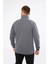 Erkek Regular Fit Balıkçı Yaka Uzun Kollu Füme Gri Sweatshirt 5