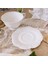 Fransız Retro Yaratıcı Rölyef Seramik Kahve Fincanı Set Beyaz Öğleden Sonra Çay Bardağı Ve Tabağı Seti Porselen Xicaras Ev Eşyaları Bd50 | Kupa Ve Tabaklar (Yurt Dışından) 2