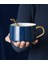 Seramik Kahve Fincanı Nordic Lüks Öğleden Sonra Çay Porselen Seyahat Eko Dostu Mate Kupası Daire Ofisi Tazas De Cafe Drinkware 50 | Teacup Tabak Setleri (Yurt Dışından) 3