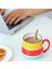 Nordic Kahve Fincanı Seramik Öğleden Sonra Çay Büro Sevimli Lüks Çevre Dostu Arapça Mate Kupası Seyahat Porselen As De Cafe Drinkware 50 | Teacup Tabak Setleri (Yurt Dışından) 2