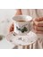 Gül Fransız Tarzı Çiçek Kahve Fincanı Set Sanat Vintage Bardaklar Güzel Çay Kupalar Kahve Hizmetleri Taza Porselen Kahve Kupaları Bd50Bd | Teacup Tabak Setleri (Yurt Dışından) 1