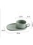 Nordic Breakfast Bowls Ve Plakaları Kolu İle Set Kupalar Ve Dailer Salatası Tahıl Kaseleri Ev Yaratıcı Sofra Bir Kişi Için | Kupalar (Yurt Dışından) 3