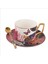 Seramik Lüks Kupası Avrupa Tarzı Öğleden Sonra Çay Yeniden Kullanılabilir Çevre Dostu Mate Kupası Ve Tabağı Seyahat Tazas De Cafe Drinkware 50 | Teacup Tabak Setleri (Yurt Dışından) 1