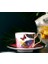 Seramik Lüks Kupası Avrupa Tarzı Öğleden Sonra Çay Yeniden Kullanılabilir Çevre Dostu Mate Kupası Ve Tabağı Seyahat Tazas De Cafe Drinkware 50 | Teacup Tabak Setleri (Yurt Dışından) 3