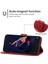 Ulefone Zırhı X8 Için Deri Telefon Kılıfı (Kırmızı) (Yurt Dışından) 2