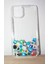 Apple iPhone 11 Pro Max Kılıf Hareketli İçi Sıvı Sosyal Medya İkonlu Water Kapak 3