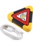 USB ve Solar Şarj LED Aperatif Su Geçirmez Kamp Feneri Reflektör Powerbank 1
