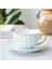 Pembe Sevimli Yaratıcı Porselen Kupası Ve Tabağı Seramik Basit Çay Setleri Modern Tasarım Kahve Kupaları Tazas Para Kafe | Kupalar Ve Tabaklar (Yurt Dışından) 2