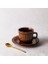 Stoneware Renk Sır Kahve Fincanı Avrupa Tarzı Küçük Lüks Retro Çay Bardakları Set Zarif Öğleden Sonra Çay Vintage Espresso Kupası | Kahve Kupası Ve Tabak Setleri (Yurt Dışından) 3