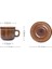 Stoneware Renk Sır Kahve Fincanı Avrupa Tarzı Küçük Lüks Retro Çay Bardakları Set Zarif Öğleden Sonra Çay Vintage Espresso Kupası | Kahve Kupası Ve Tabak Setleri (Yurt Dışından) 4