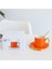 Lüks Kahve Fincanı Ve Tabağı Altın Kolu Ve Kahve Kaşığı İle Set Seramik Kupa Öğleden Sonra Çay Bardağı Hediye 180Ml | Kahve Fincanı Ve Tabak Setleri (Yurt Dışından) 4
