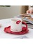 Yaratıcı Kırmızı Dudaklar Fincan Tabağı İle Kaşık Set Seramik Kahve Veya Çay Bardağı Fıçı Ev Mutfak Drinkware Komik Doğum Günü Düğün Hediyeleri | Kupa Ve Tabaklar (Yurt Dışından) 4