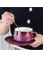 Eski Moda Lüks Seramik Kahve Fincanı Set Avrupa Tarzı Ev Öğleden Sonra Çay Bardağı Set Küçük Kaffeetasse Mutfak Ürünleri Bd50 | Kupa Ve Tabaklar (Yurt Dışından) 1