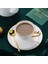 Avrupa Tarzı Modern Yaratıcı Seramik Kahve Fincanı Set Lüks Kemik Çini Öğleden Sonra Çay Kupası Beyaz Kaffeetasse Mutfak Ürünleri Bd50 | Kupa Ve Tabaklar (Yurt Dışından) 1