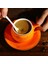 Sevimli Moda Butik Kahve Batı Tarzı Seramik Kemik Çini 1 Kaşık Setleri İle 160 Ml | Teacups (Yurt Dışından) 2