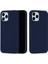 Apple Iphone 12 6.1 Inç Uyumlu Silikon Yumuşak Tpu Telefon Kılıfı - Lacivert (Yurt Dışından) 5