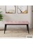 Concept Are Serisi, 80X132 Benchli Açılabilir Siyah Mermer Desen Mutfak Masası Takımı, 4 Sandalye 1 Bench 3