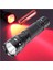 Elfeland LED WF-501B Kırmızı Yeşil Uv Işığı El Feneri Lambası+B 18650 - Kırmızı Işık (Yurt Dışından) 1