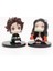 6 Adet/grup Iblis Slayer Anime Şekil Action Figure Oyuncaklar (Yurt Dışından) 3