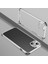 Apple iPhone 13 Için Metal Çerçeve Telefon Kılıfı Beyaz (Yurt Dışından) 2