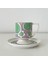 Vintage Basit Porselen Kahve Fincanı Desen Sanat Avrupa Tarzı Kahve Fincanı Seyahat Çevre Dostu Kaffeetasse Çay Bardağı Daireler | (Yurt Dışından) 2