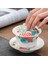 Seramik Tureen Beyaz Porselen Gaiwan Karikatür Balık Kupası Kapak Kapak Fıçı Seti Seti Çay Kase Teaset Teasware Dekor El Sanatları Hediye | Çay Tureen (Yurt Dışından) 2