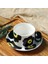 Vintage Avrupa Tarzı Kahve Fincanı Desen Latte Cam Porselen Seramik Kahve Kupalar Çay Bardağı Ve Sacer Vaso Para Cafe Teacups | Kahve Kupası Ve Tabak Setleri (Yurt Dışından) 4