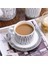 Kemik Çini Kupası Ve Daire Yüksek Kaliteli Porselen Kahve Çay Bardağı Set Modern Ev Dekor Mutfak Ofis Drinkware Hediye Arkadaşlar Için | Kupa Ve Tabaklar (Yurt Dışından) 2