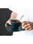 Lüks Avrupa Tarzı Kahve Fincanı Set Porselen Öğleden Sonra Çay Yeniden Kullanılabilir Eko Dostu Mate Kupası Seyahat Tazas Ev Ürünleri 50 | Teacup Tabak Setleri (Yurt Dışından) 4