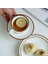 Japon Retro Kahverengi Kahverengi Kupası Kupalar El Boyalı Süt Çay Kupası Kafe Öğleden Sonra Çay Bardağı Ve Tabağı Seti Vaso Para Cafe Drinkware | Kahve Kupası Ve Tabak Setleri 4