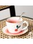 Japon Yaratıcı Lüks Seramik Kahve Fincanı Set Vintage Ev Öğleden Sonra Çay Bardağı Seti Sevimli Copo Cafe Mutfak Aksesuarları Bd50 | Kupa Ve Tabaklar (Yurt Dışından) 1