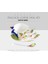 Yaratıcı 3D El Crafted Porselen Emaye Tavuskuşu Kahve Fincanı Set Tabağı Ve Kaşıkla Set Mevcut Seramik Çay Su Kupası Bulaşık Hediye | Kupa Ve Tabaklar (Yurt Dışından) 3