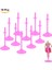 Barbie Bebek Standı 10'lu Paket Pembe (Yurt Dışından) 1